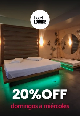 20%OFF de Domingos a Jueves